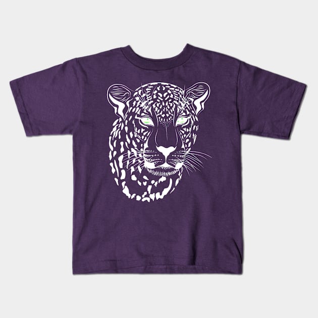 Funny T-Shirt Leopard Face Kids T-Shirt by SparkStyleStore
